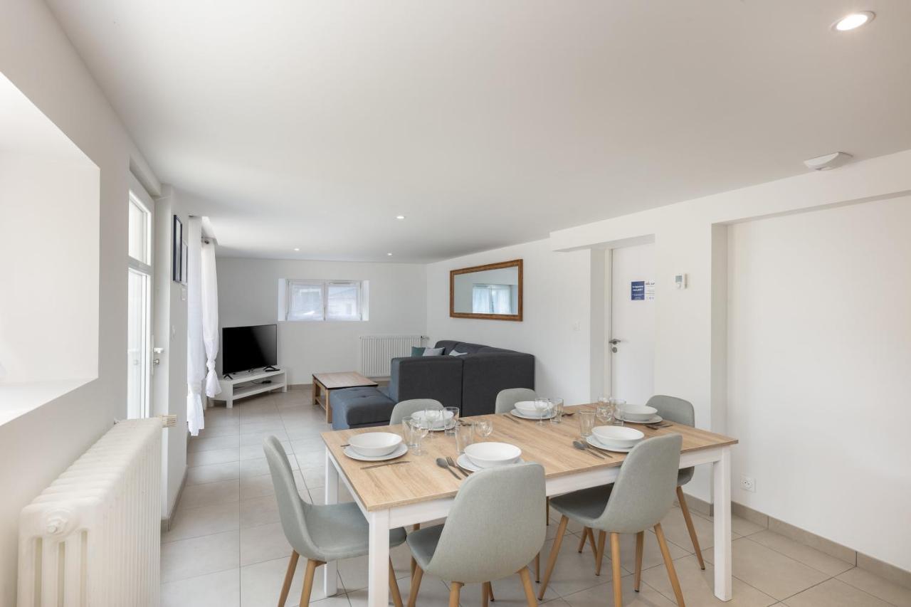 La Recouvrance : Chambre spacieuse avec sdb privative, cuisine et salon partagés, terrasse, proche facs et centre Brest Extérieur photo