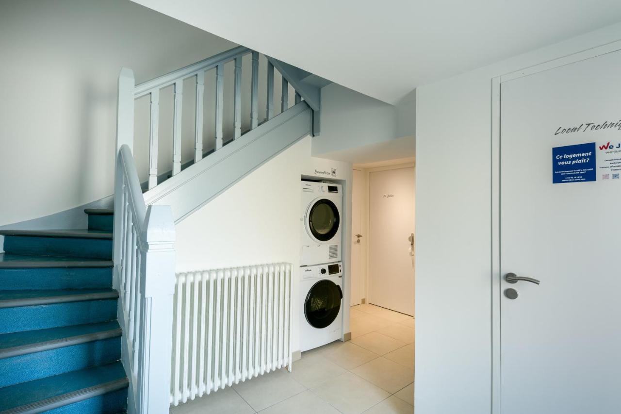 La Recouvrance : Chambre spacieuse avec sdb privative, cuisine et salon partagés, terrasse, proche facs et centre Brest Extérieur photo